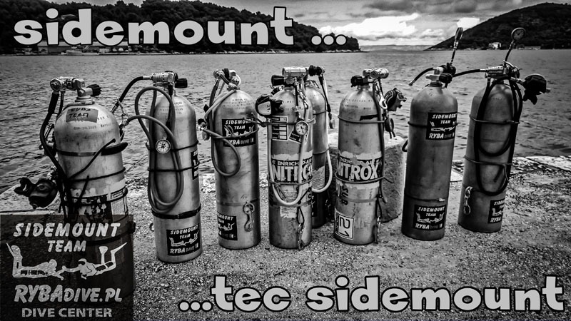 sidemount rybadive kurs centrum nurkowe płock