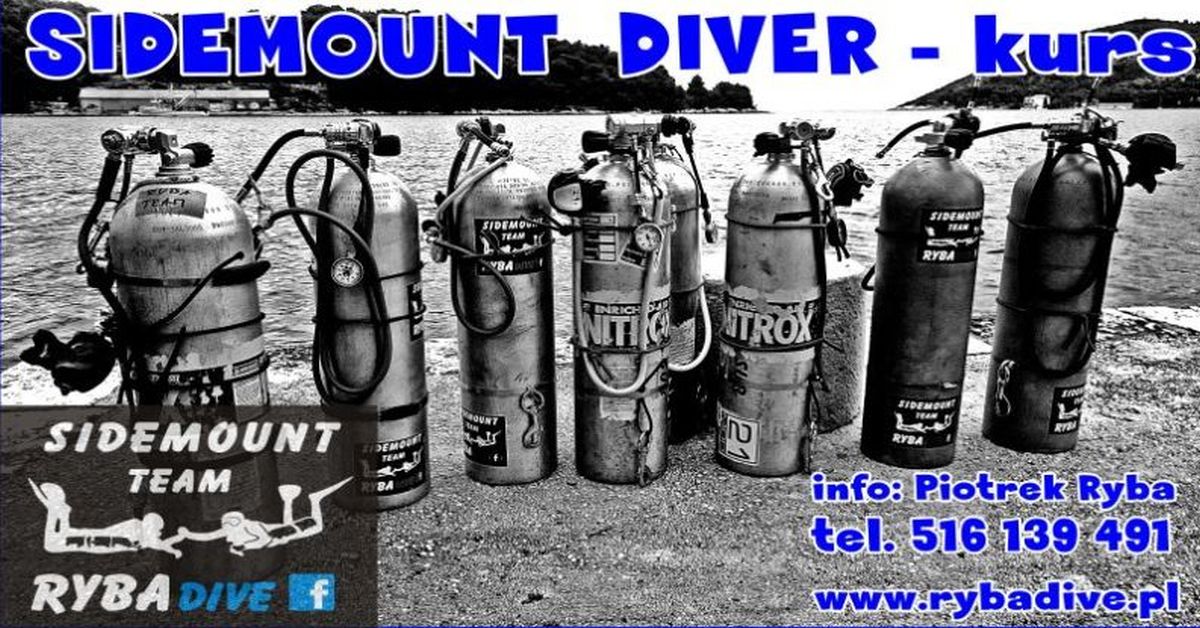 SIDEMOUNT – kursy 23-24.09 i 14-15.10. 2017
